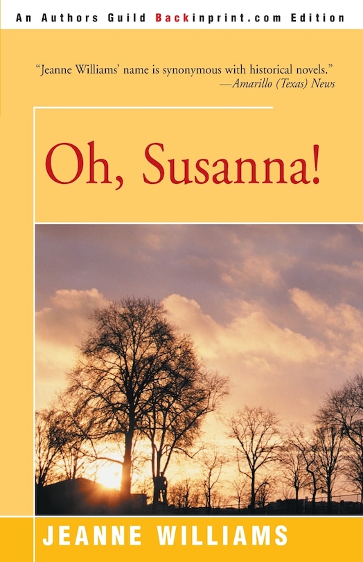 Couverture_Oh, Susanna!