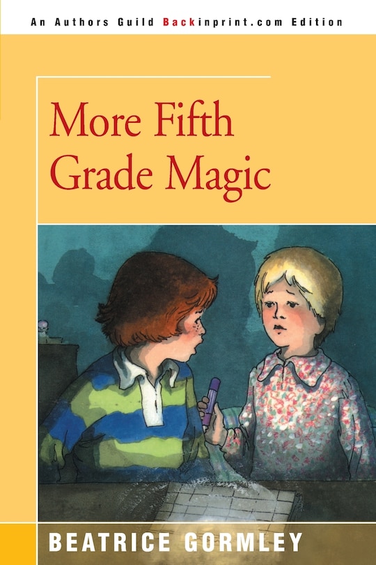 Front cover_More Fifth Grade Magic