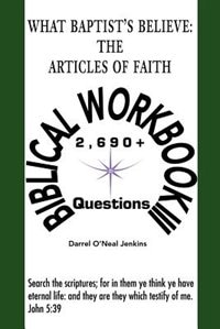 Couverture_What Baptist's Believe: The Articles of Faith