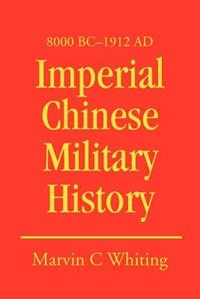 Front cover_Imperial Chinese Military History