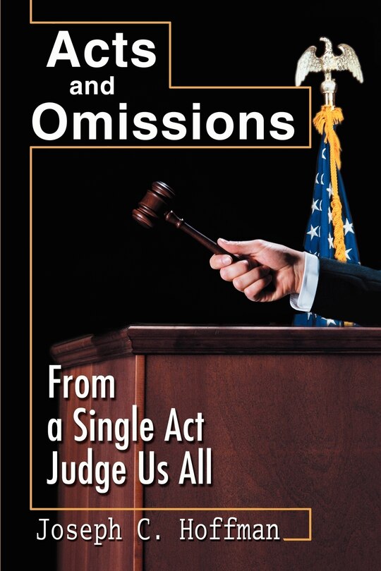 Front cover_Acts and Omissions