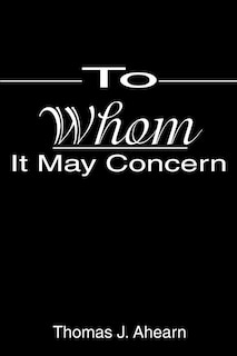 Front cover_To Whom It May Concern