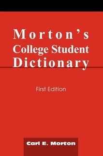 Front cover_Morton's College Student Dictionary