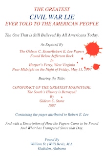 Front cover_The Greatest Civil War Lie Ever Told To The American People