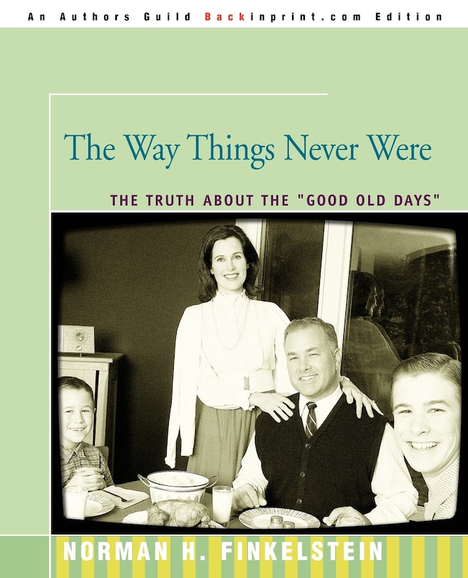 Front cover_The Way Things Never Were
