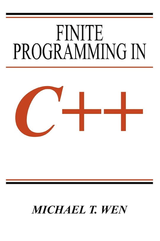 Front cover_Finite Programming in C++
