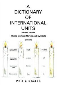 Front cover_A Dictionary of International Units