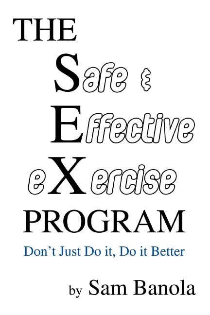 Front cover_THE Safe & Effective eXercise PROGRAM