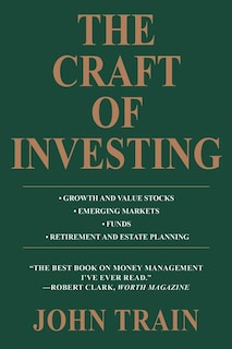 Front cover_The Craft of Investing