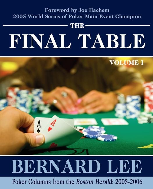 Couverture_The Final Table Volume I