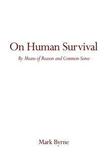 Front cover_On Human Survival