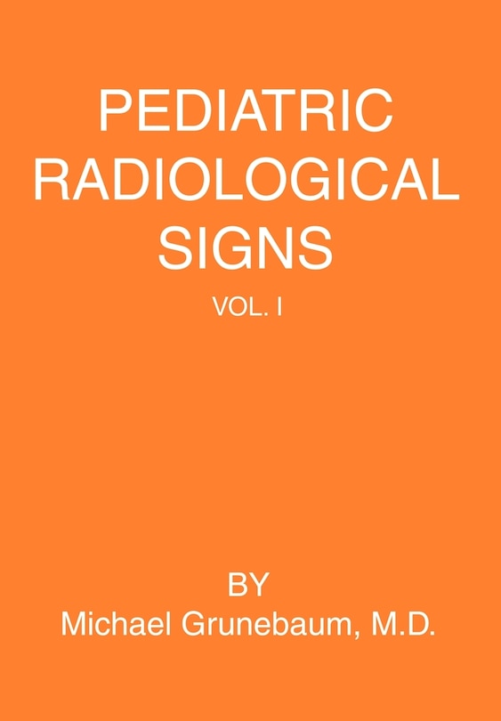 Couverture_Pediatric Radiological Signs