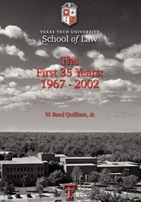 Couverture_Texas Tech University School of Law