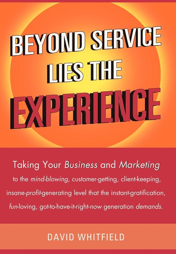 Front cover_Beyond Service Lies the Experience