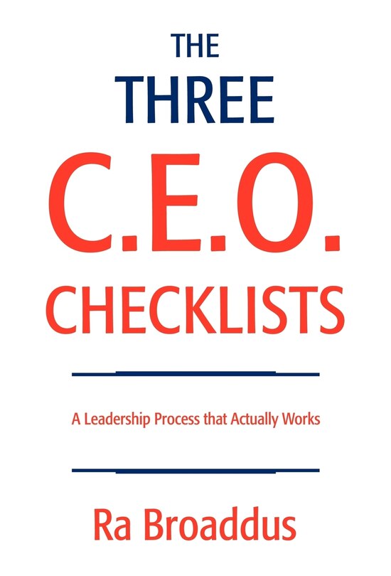 Couverture_The Three C.E.O. Checklists