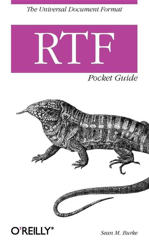 Front cover_Rtf Pocket Guide