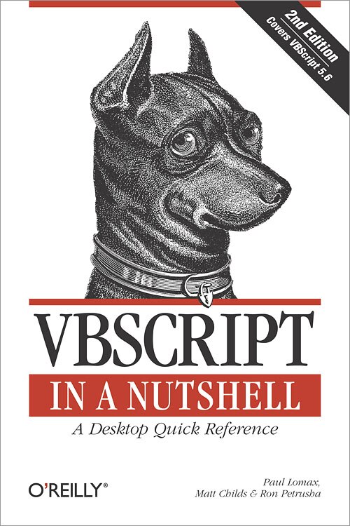 Front cover_Vbscript In A Nutshell
