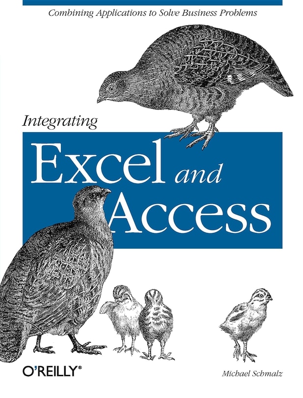 Front cover_Integrating Excel And Access