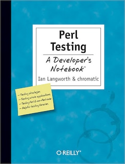 Front cover_Perl Testing: A Developer's Notebook