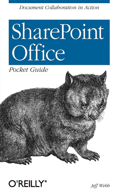 Front cover_Sharepoint Office Pocket Guide