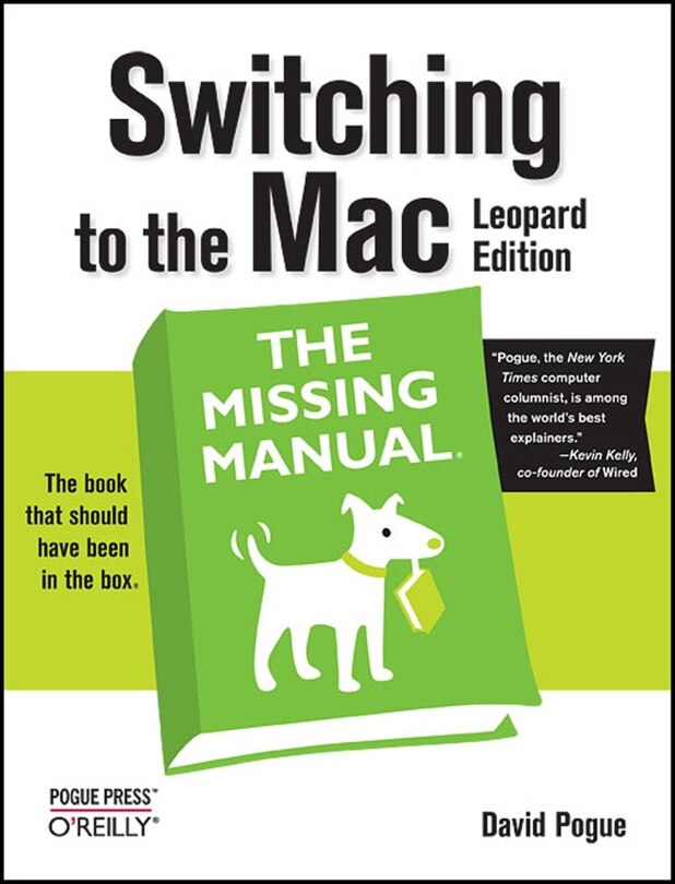 Front cover_Switching To The Mac: The Missing Manual, Leopard Edition