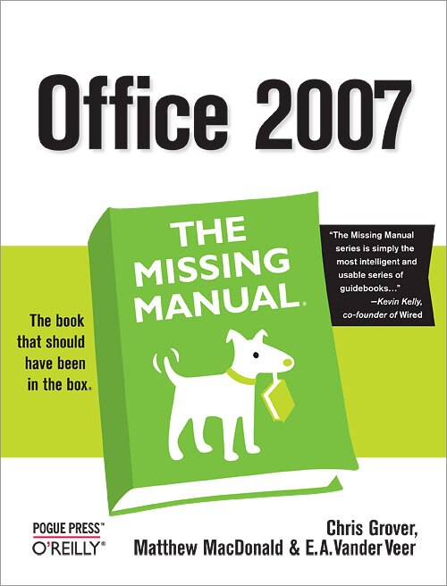 Front cover_Office 2007: The Missing Manual
