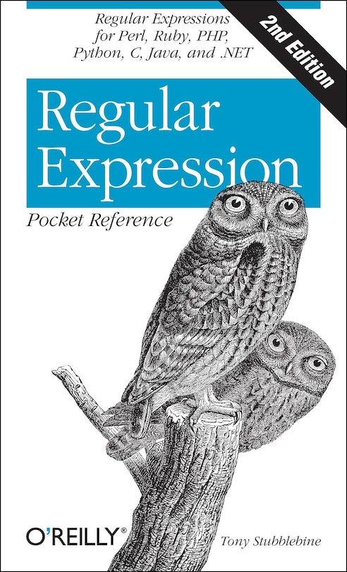 Couverture_Regular Expression Pocket Reference