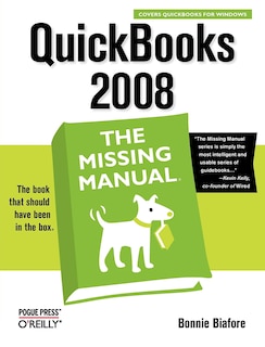 Front cover_Quickbooks 2008: The Missing Manual