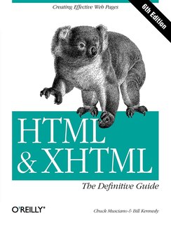 Front cover_HTML & XHTML: The Definitive Guide