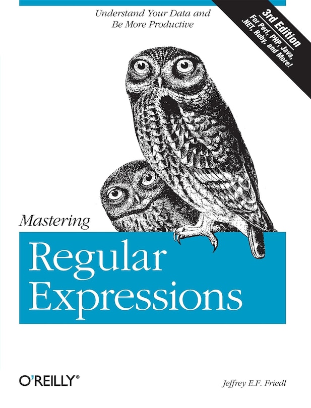 Front cover_Mastering Regular Expressions