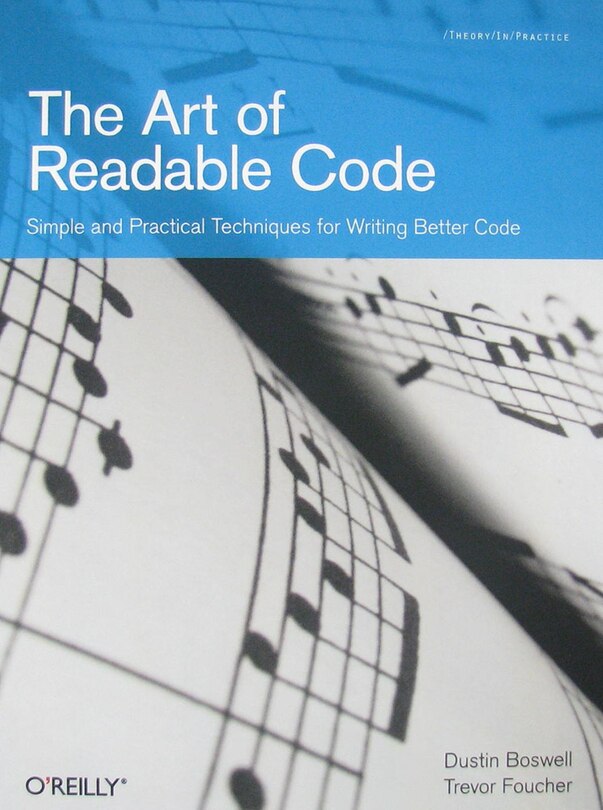 Front cover_The Art of Readable Code
