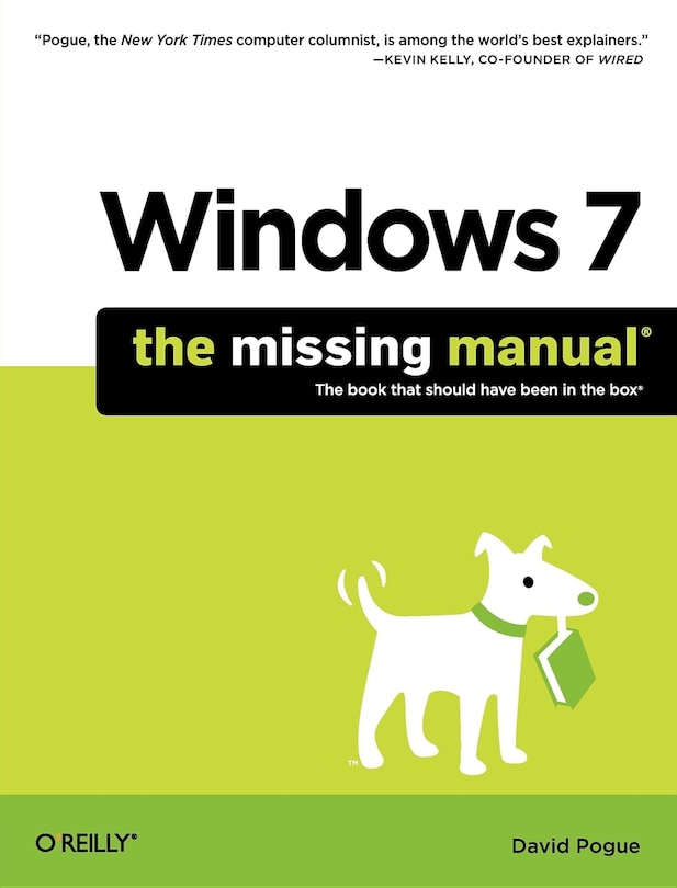 Front cover_Windows 7: The Missing Manual