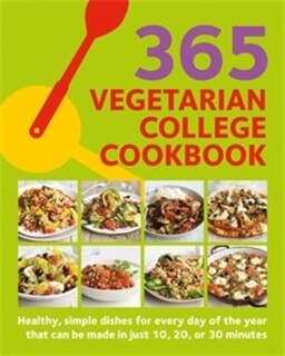 Front cover_365 Vegetarian College Cookbook