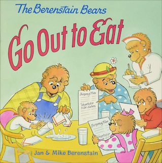 Front cover_The Berenstain Bears Go Out to Eat