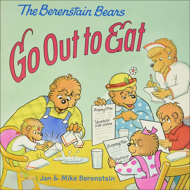 Front cover_The Berenstain Bears Go Out to Eat