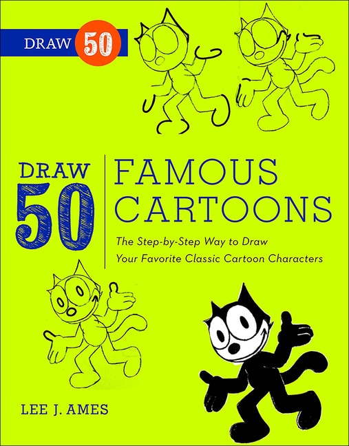 Front cover_Draw 50 Famous Cartoons