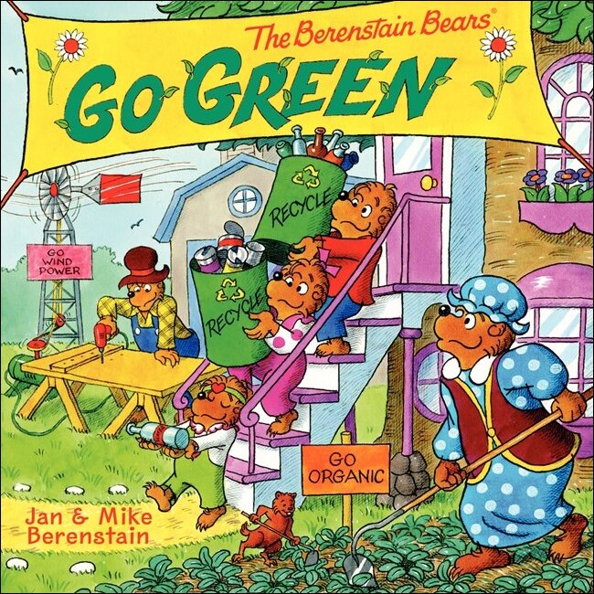 Front cover_Berenstain Bears Go Green