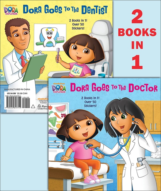 Front cover_Dora Goes to the Doctor / Dora Goes to the Dentist