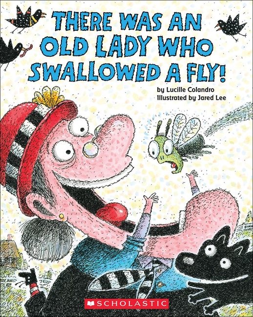 Front cover_There Was an Old Lady Who Swallowed a Fly!