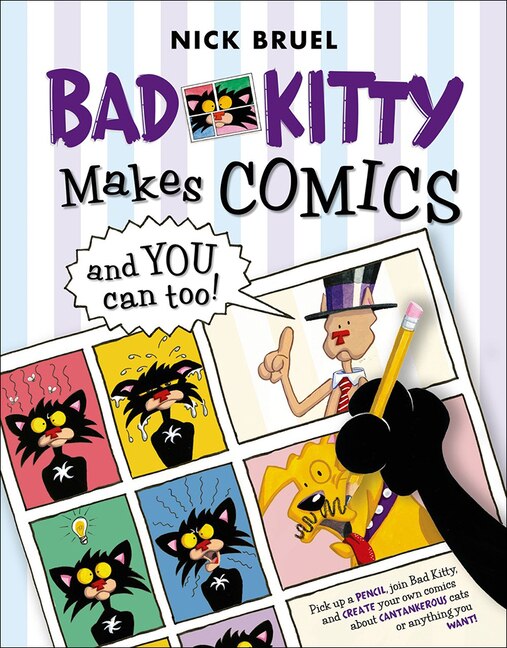 Couverture_Bad Kitty Makes Comics