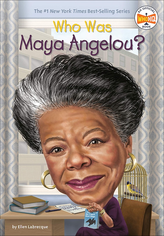 Front cover_Who Was Maya Angelou?