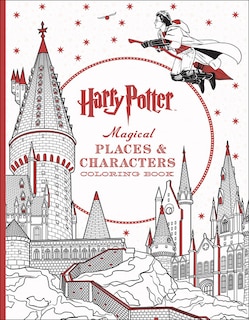 Front cover_Harry Potter Magical Places & Characters Coloring Book