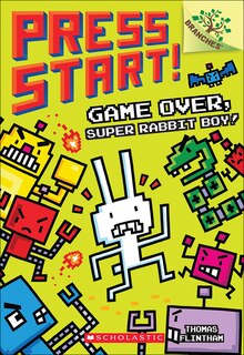 Front cover_Game Over, Super Rabbit Boy!