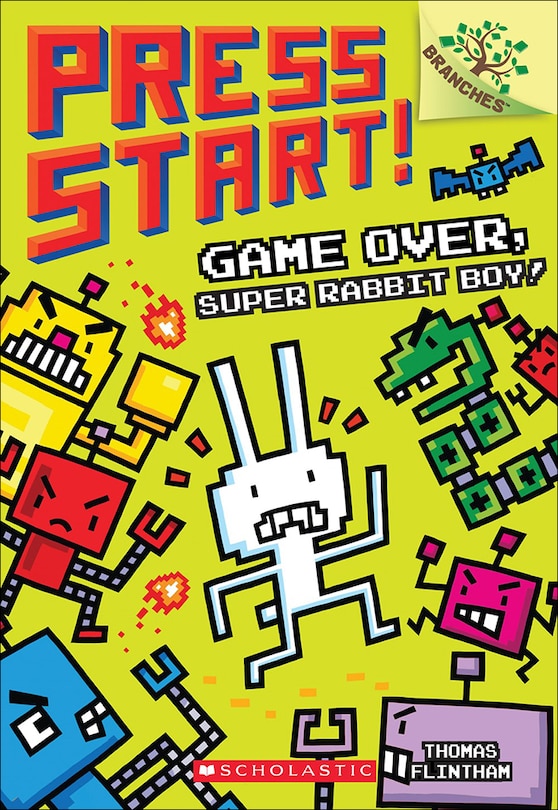 Front cover_Game Over, Super Rabbit Boy!