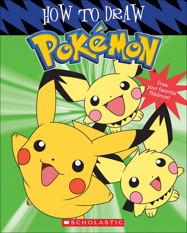 Front cover_How to Draw Pokemon