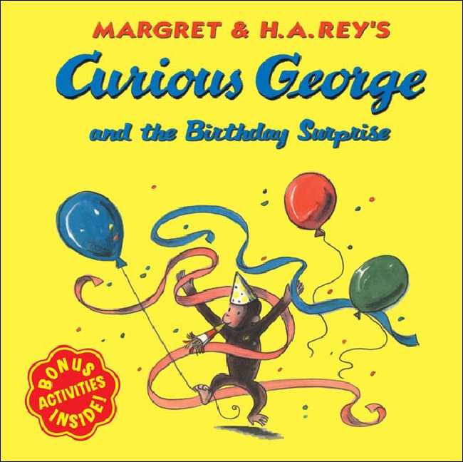 Front cover_Curious George and the Birthday Surprise