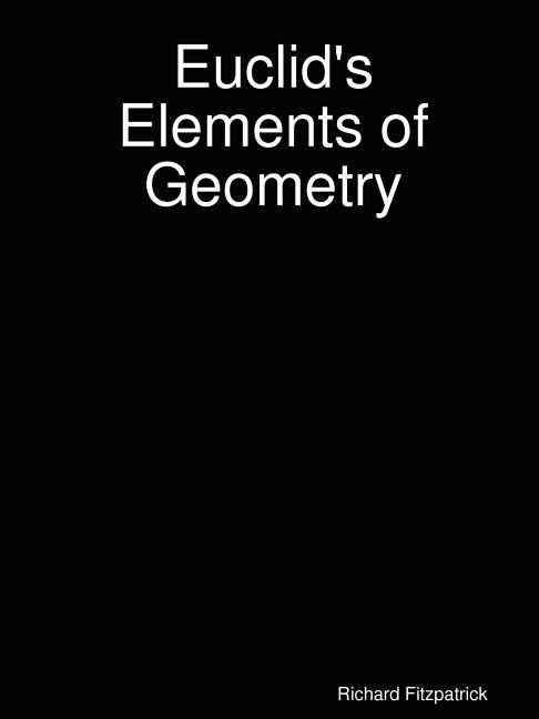 Front cover_Euclid's Elements