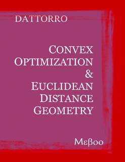 Front cover_Convex Optimization & Euclidean Distance Geometry