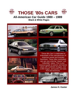 Front cover_Those 80s Cars