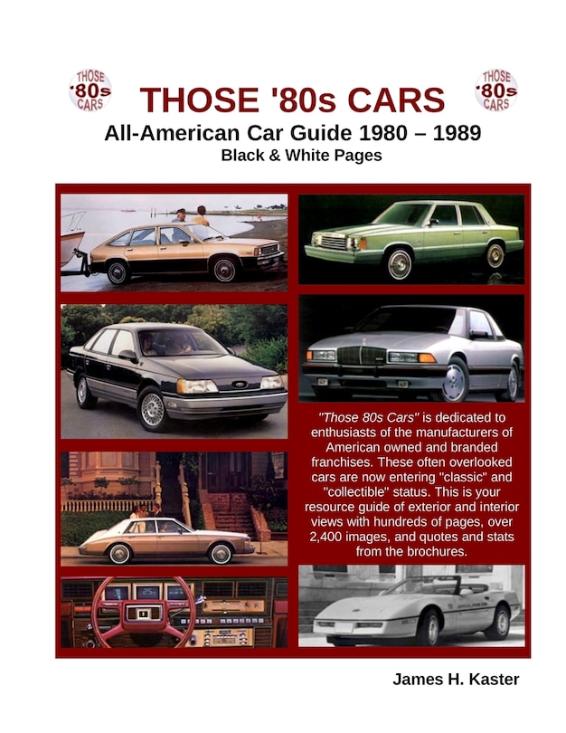 Front cover_Those 80s Cars